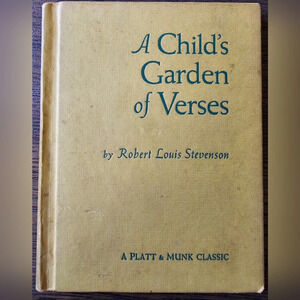 Vintage 1961 A Child's Garden of Verses by Robert Louis Stevenson